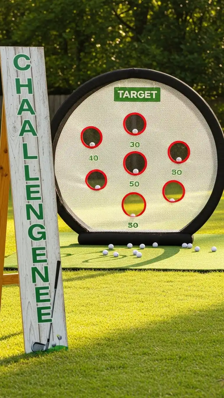 23 Creative Golf Themed Birthday Party Ideas That Wow 13 9. Golf Target Challenge Zone