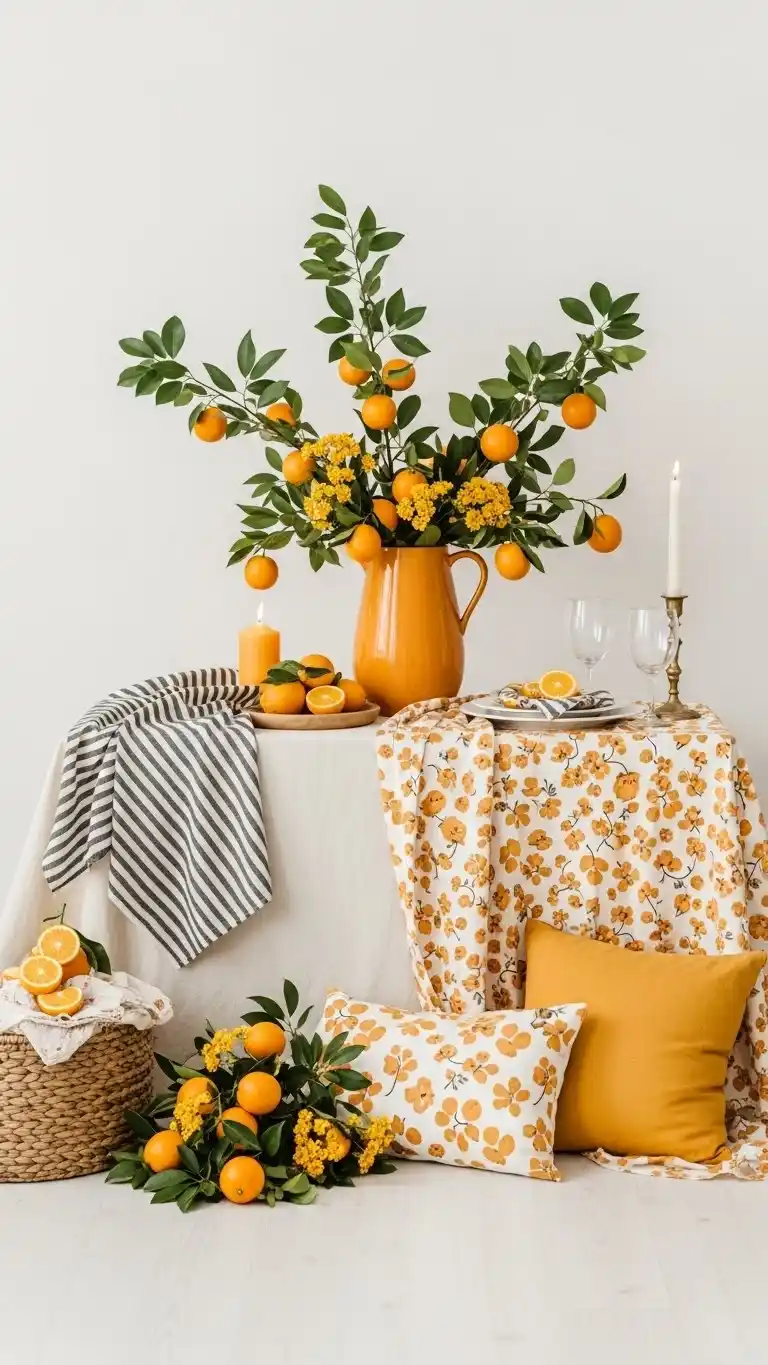 17 Fresh & Fun Citrus Themed Party Inspirations 4 Adding Citrus Touches Without Overdoing It