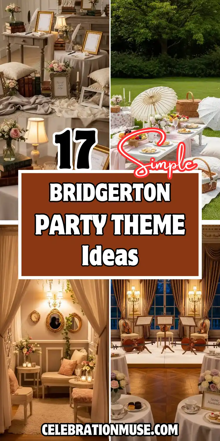 Bridgerton Party Theme Ideas for a Regal Celebration 2 Bridgerton Party Theme