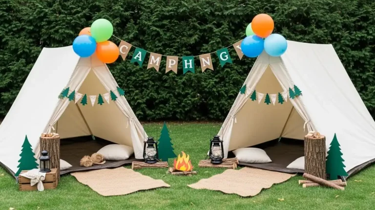 Camping Themed Birthday Party Ideas