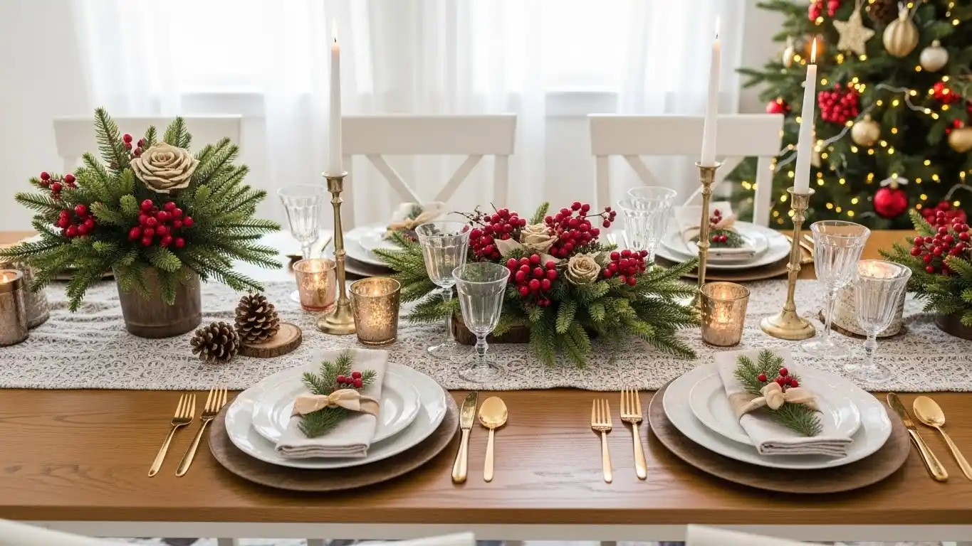 Christmas Table Settings