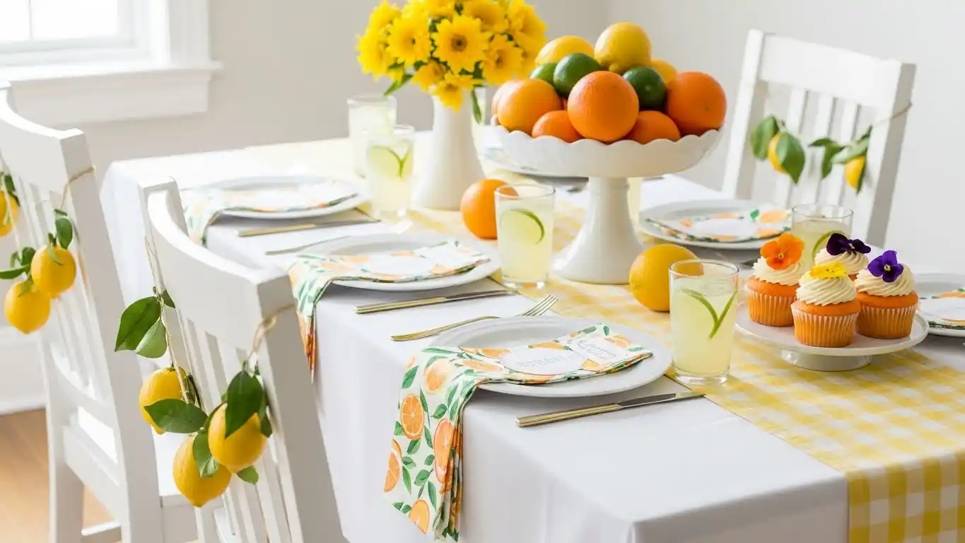 Citrus Themed Party