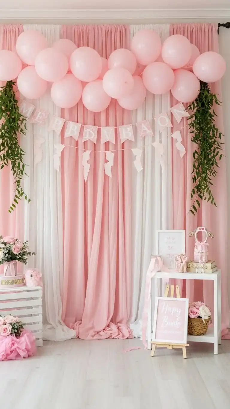 Pink Baby Shower: 25 Stylish Party Inspirations 4 Creating a Cohesive Pink Theme Without Overdoing It
