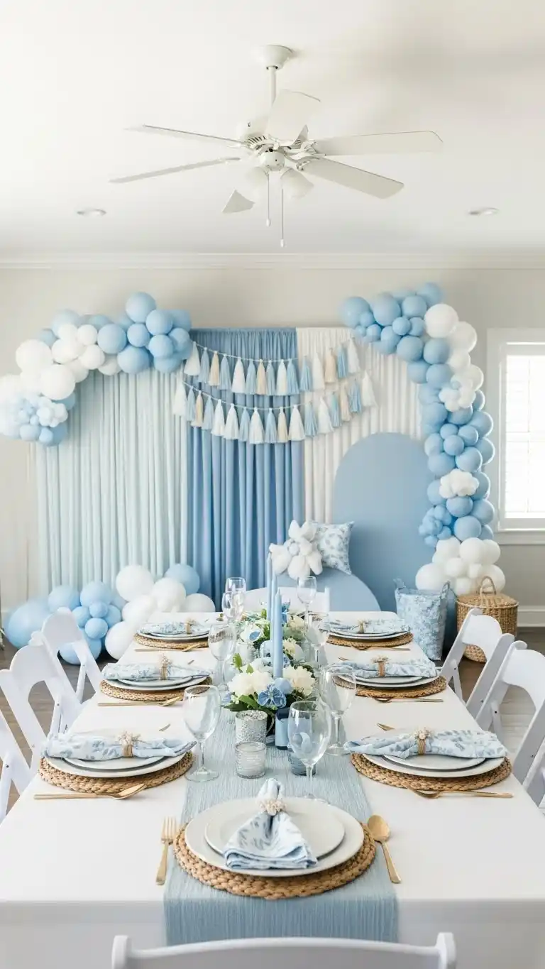 Blue Baby Shower Ideas: 23 Sweet & Stylish Looks 4 Designing a Coordinated Blue Baby Shower