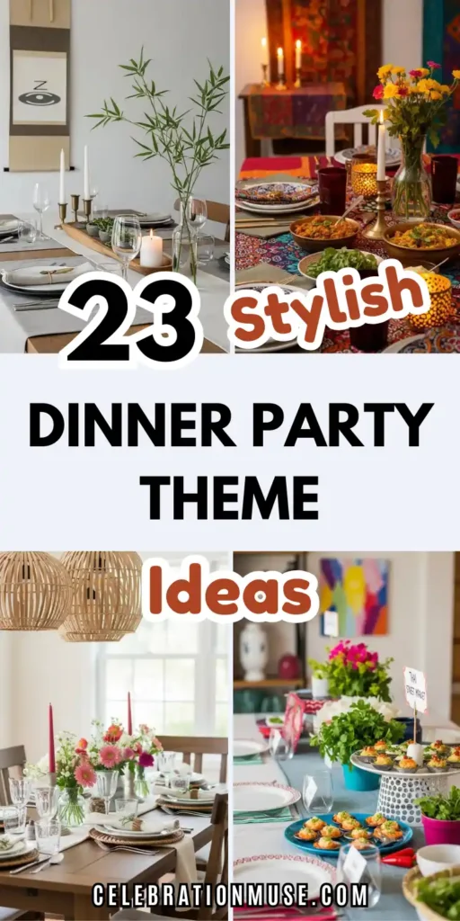 23 Dinner Party Theme Ideas That Make Every Night Special 2 Dinner Party Theme