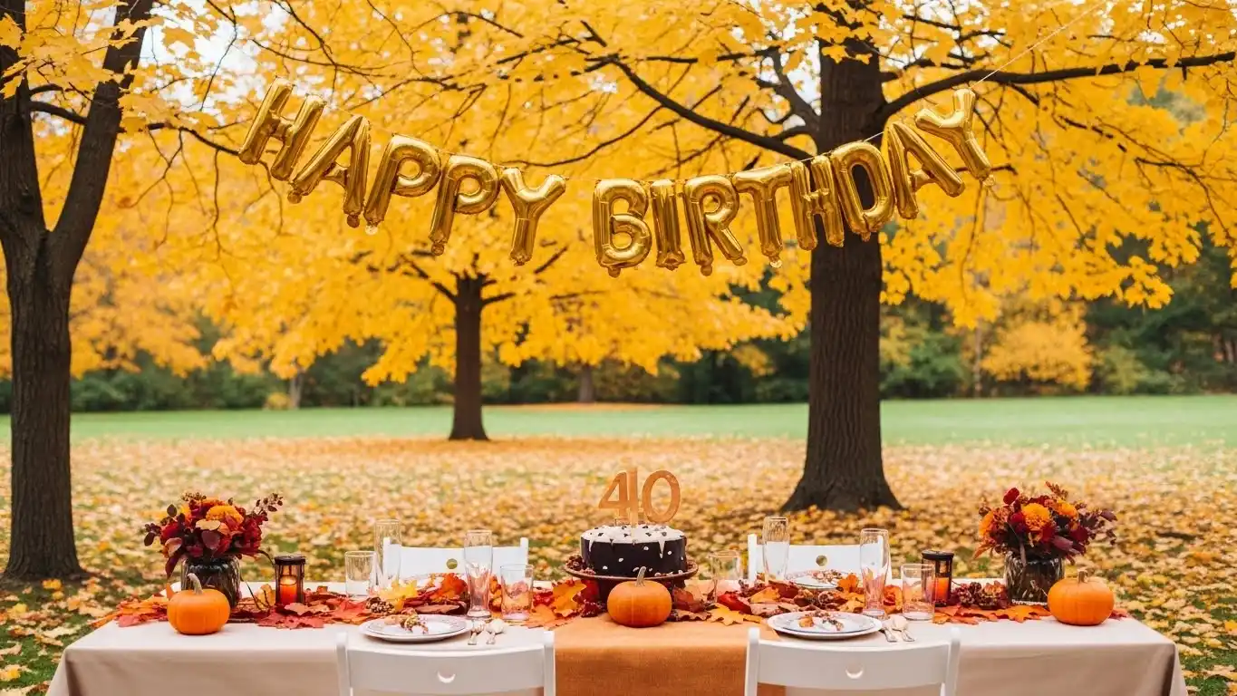 Fall Birthday Party Ideas for Adults