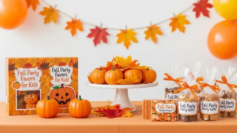 Fall Party Favors for Kids