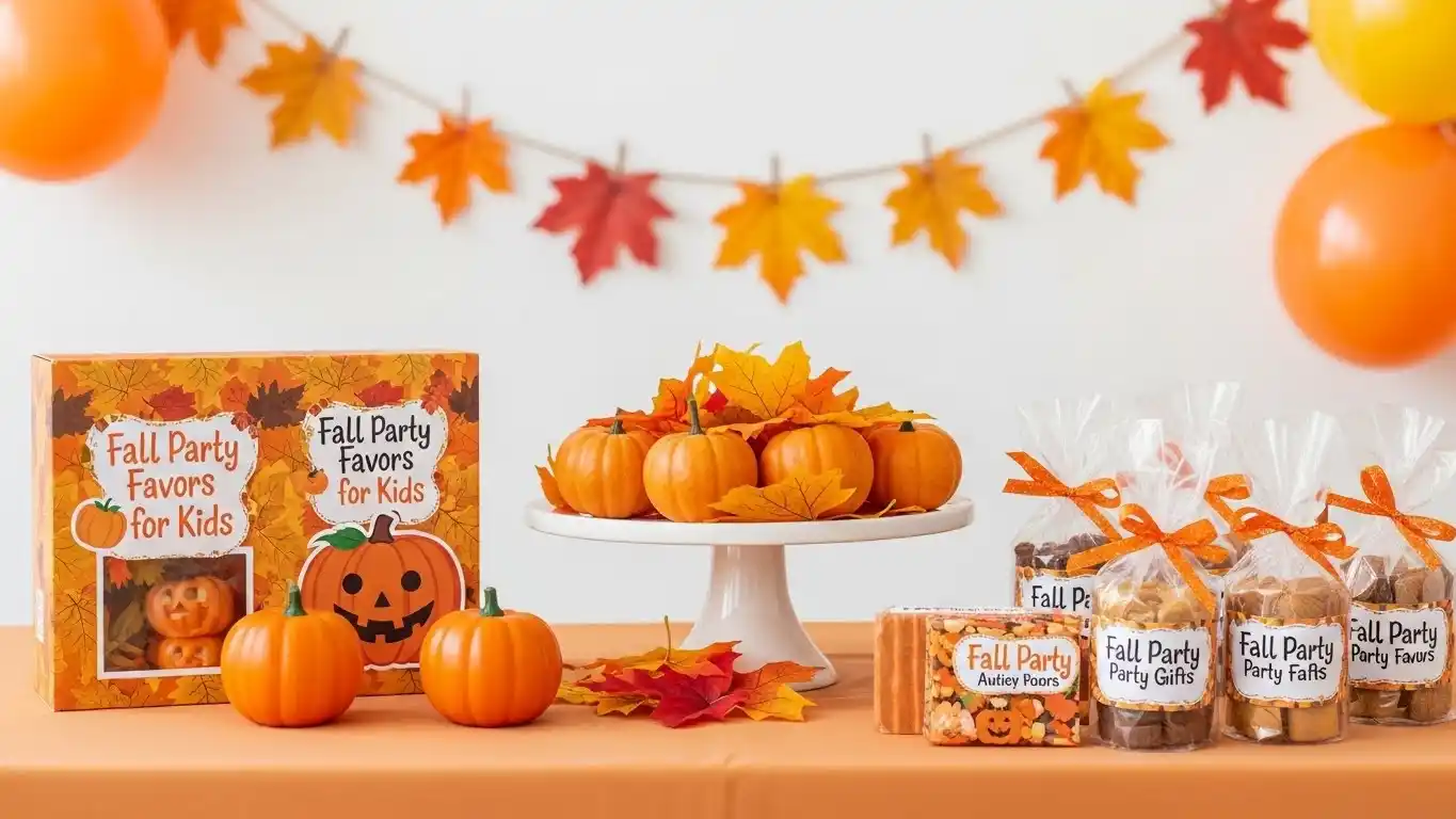 Fall Party Favors for Kids