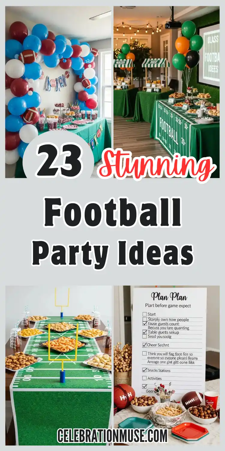 Score Big with These 23 Football Party Ideas 2 Football Party Ideas