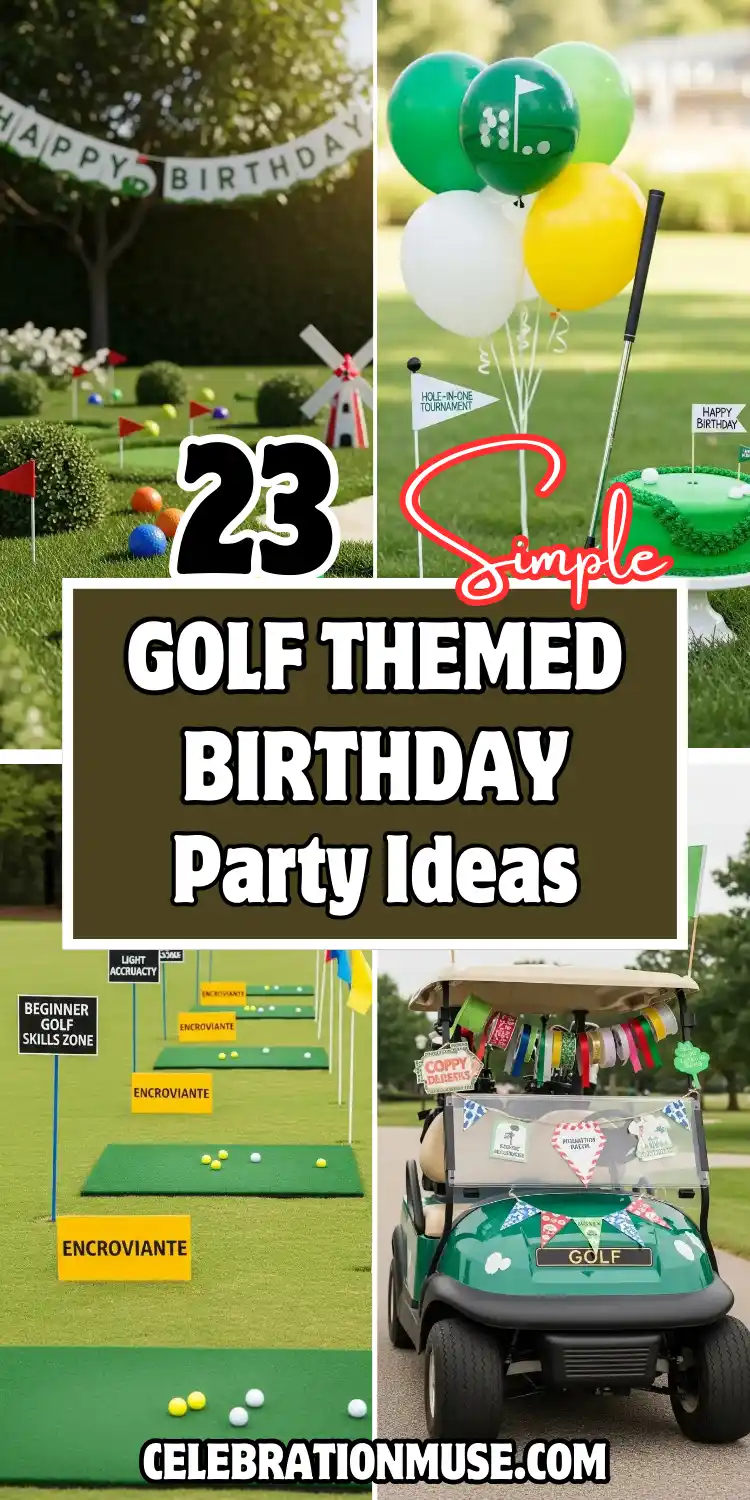 23 Creative Golf Themed Birthday Party Ideas That Wow 2 Golf Themed Birthday Party