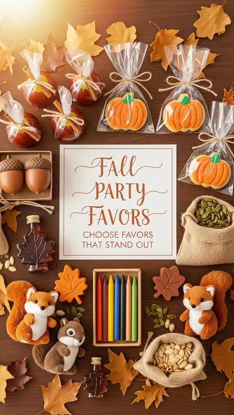 Fall Party Favors for Kids They’ll Absolutely Love 4 How to Choose Fall-Themed Kids’ Favors That Stand Out