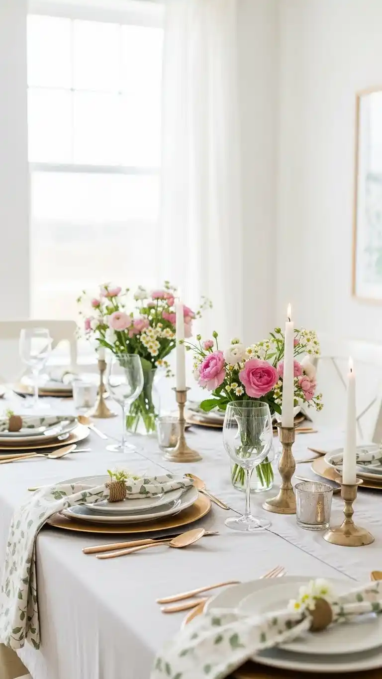 Mothers Day Table Settings Ideas You’ll Love 4 How to Choose a Consistent Style for Your Mothers Day Table Settings