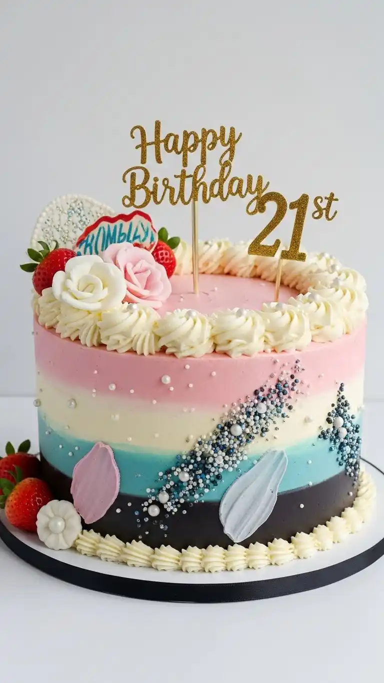 21st Birthday Party Cakes: 25 Fun & Stylish Ideas 4 Key Elements That Define a Standout 21st Birthday Cake