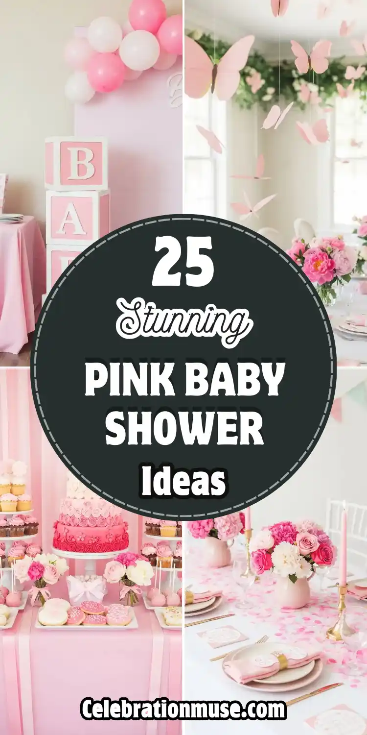 Pink Baby Shower: 25 Stylish Party Inspirations 2 Pink Baby Shower