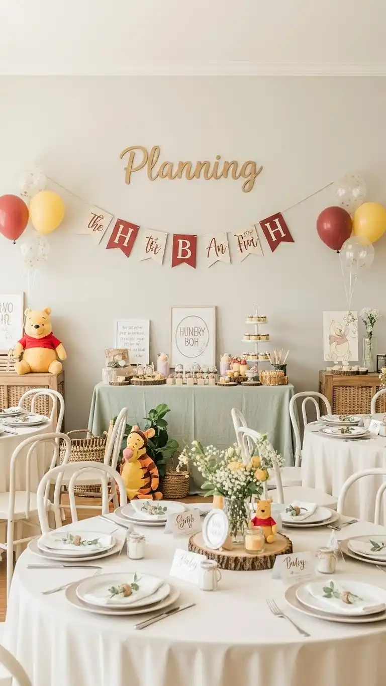 19 Winnie the Pooh Baby Shower Ideas for a Magical Day 3 Planning a Winnie the Pooh Baby Shower