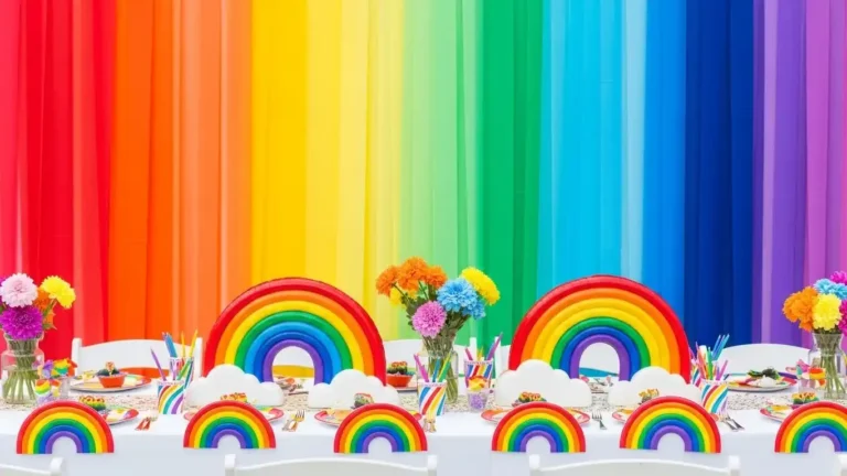 Rainbow Party Ideas for Adults