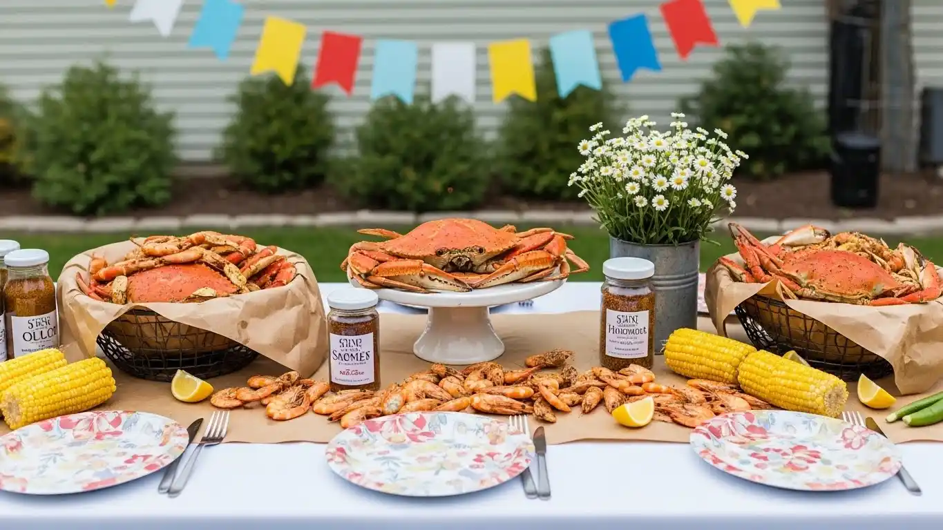 Seafood Boil Party Theme