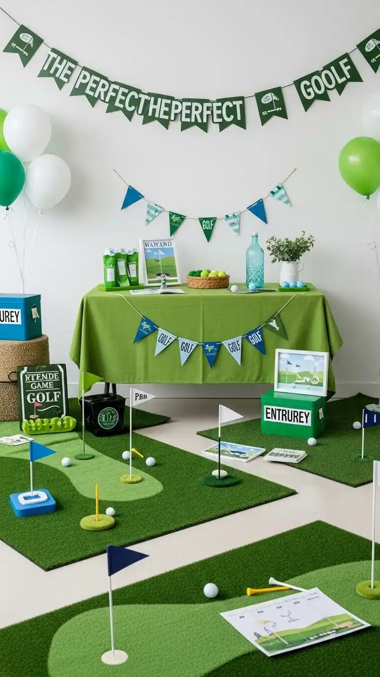 23 Creative Golf Themed Birthday Party Ideas That Wow 4 Setting the Perfect Golf Atmosphere