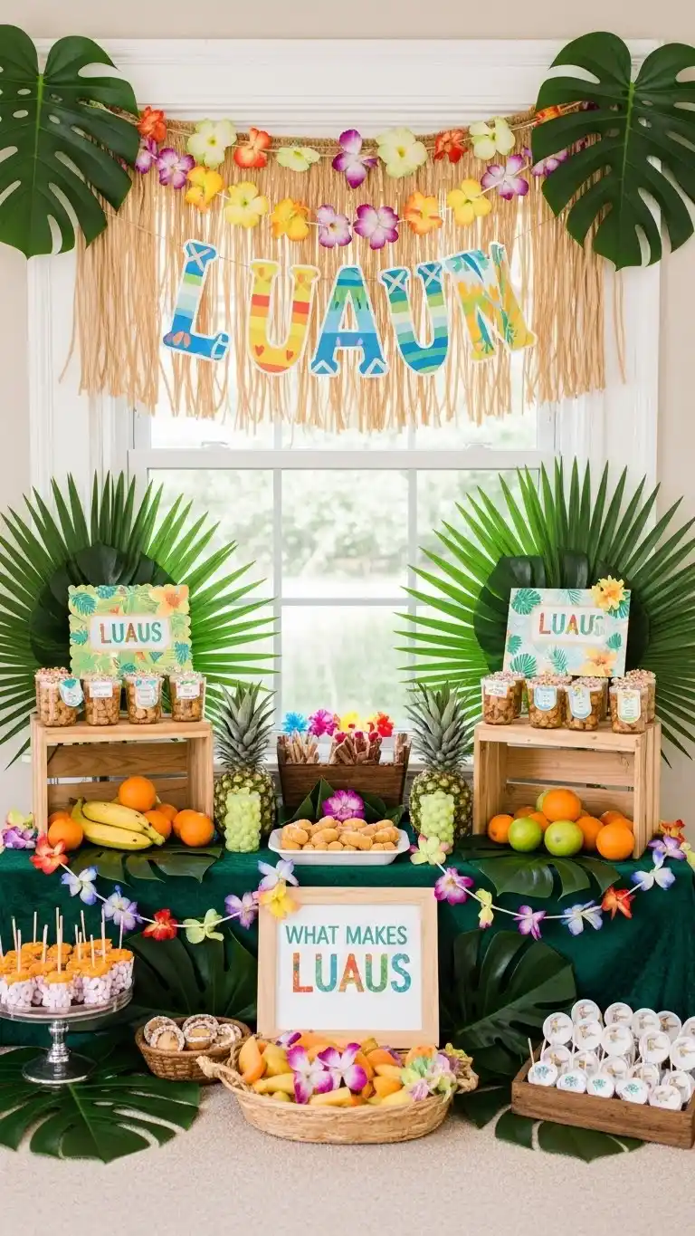 Planning a Luau? 21 DIY Luau Party Ideas That Feel Truly Tropical 3 What Makes a Luau Party Special