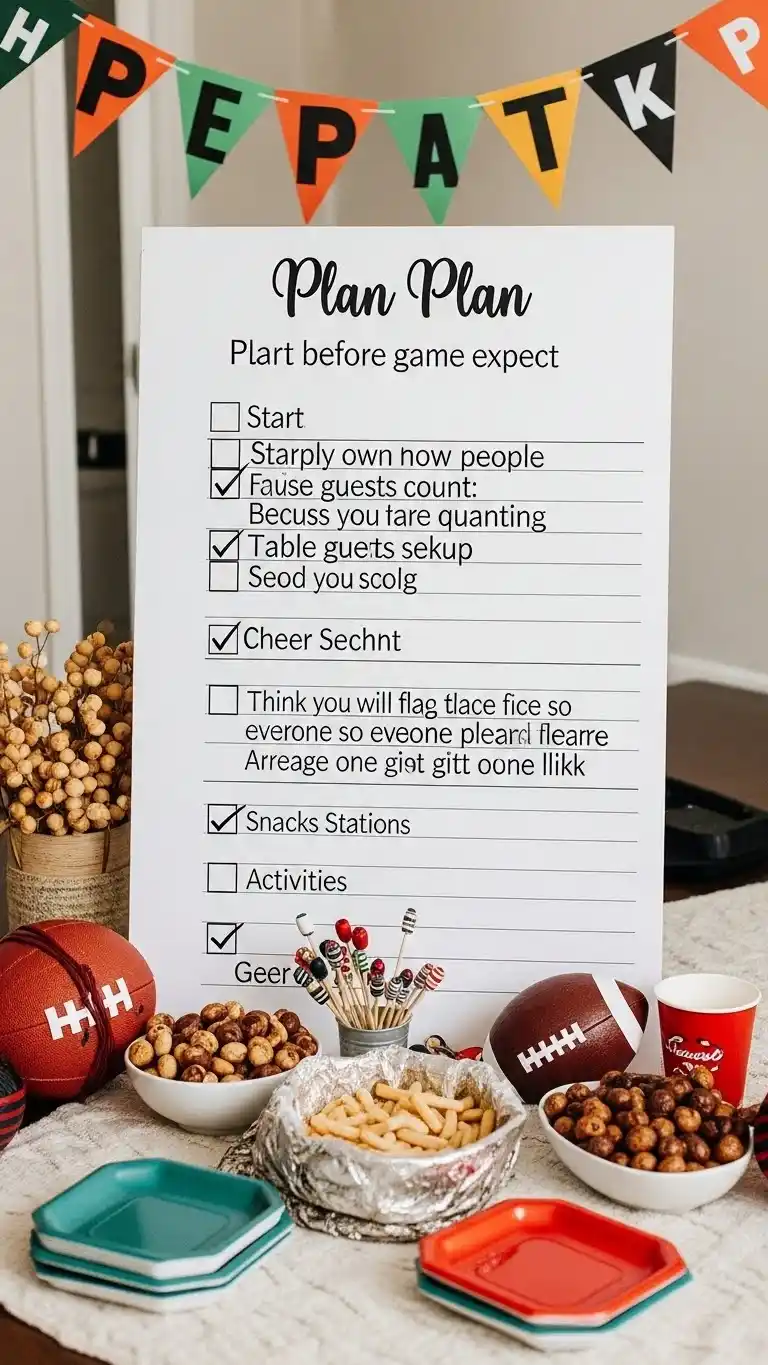 Score Big with These 23 Football Party Ideas 3 Why Planning Football Party Ideas Ahead Creates a Better Experience