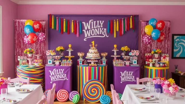 Willy Wonka Birthday Party Ideas
