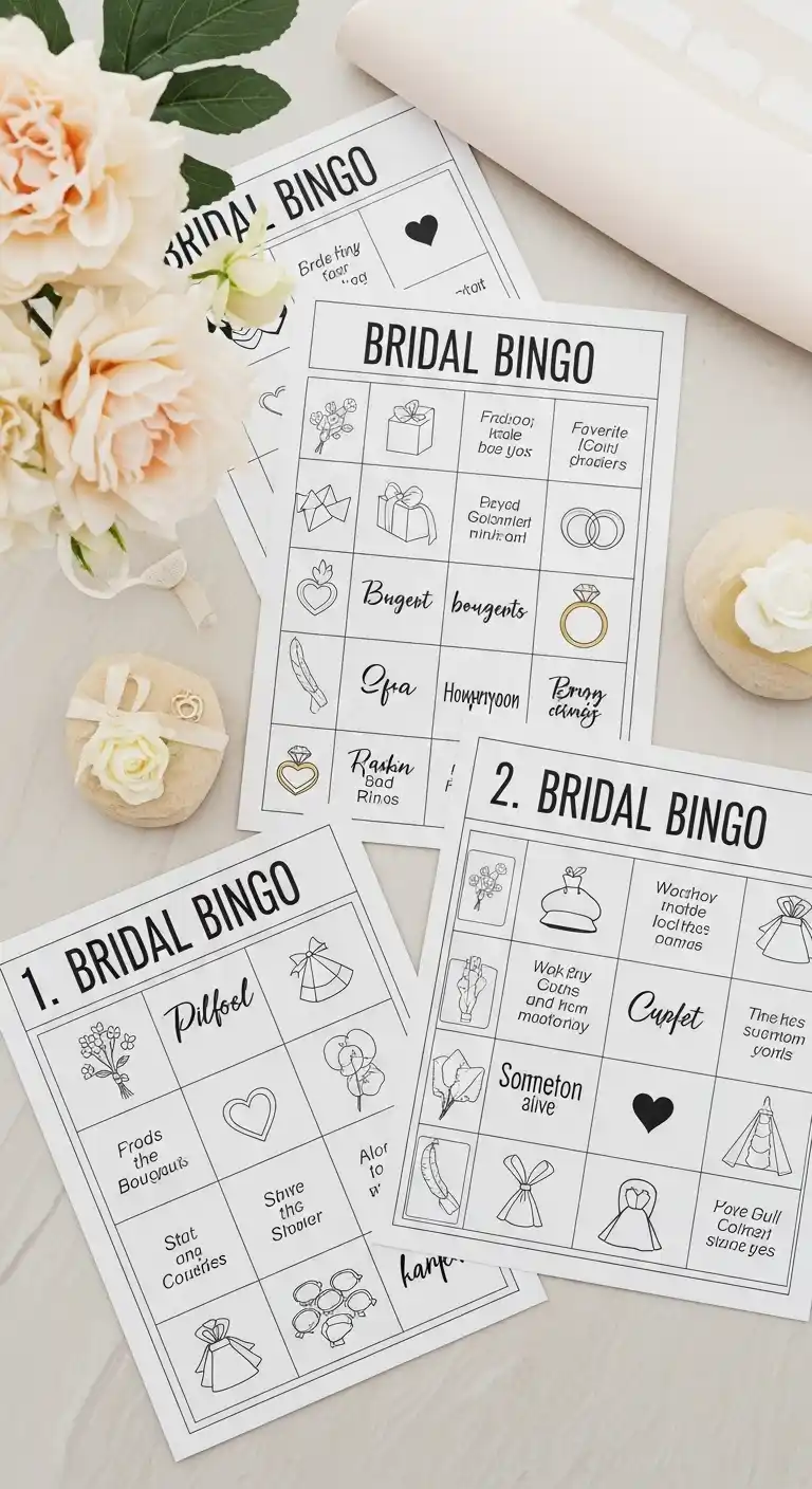 15 Fun Bridal Shower Games to Try This Year 5 1. Bridal Bingo – A Twist on a Classic Favorite