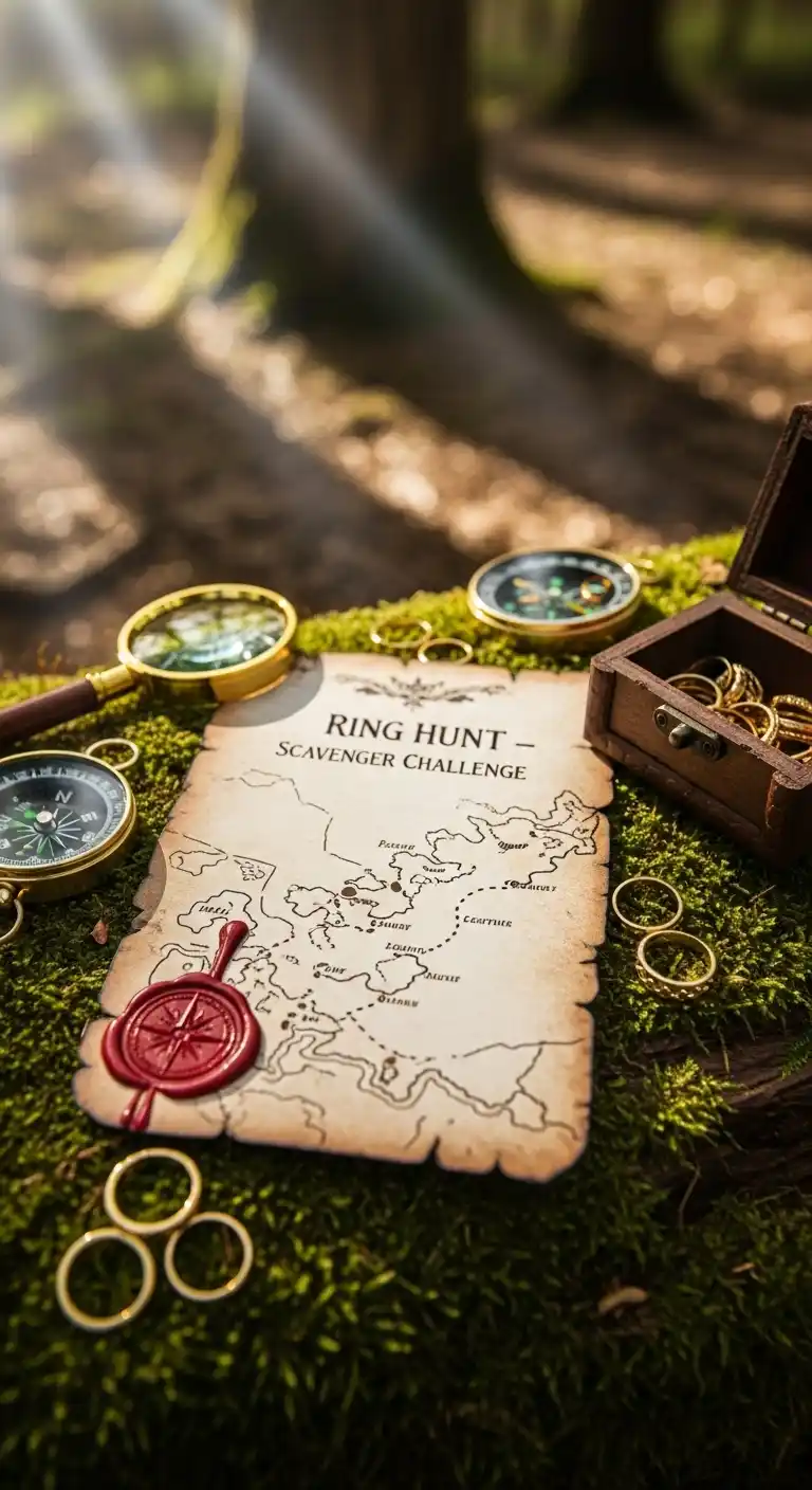 15 Fun Bridal Shower Games to Try This Year 17 13. Ring Hunt – Scavenger Challenge