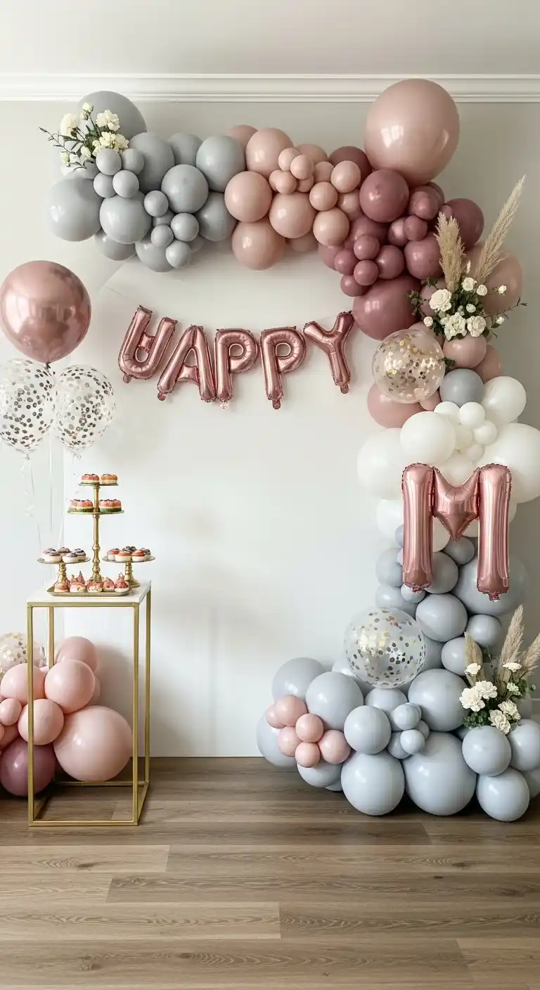 Bridal Shower Decorations That Wow Your Guests 6 2. Customized Balloon Installations