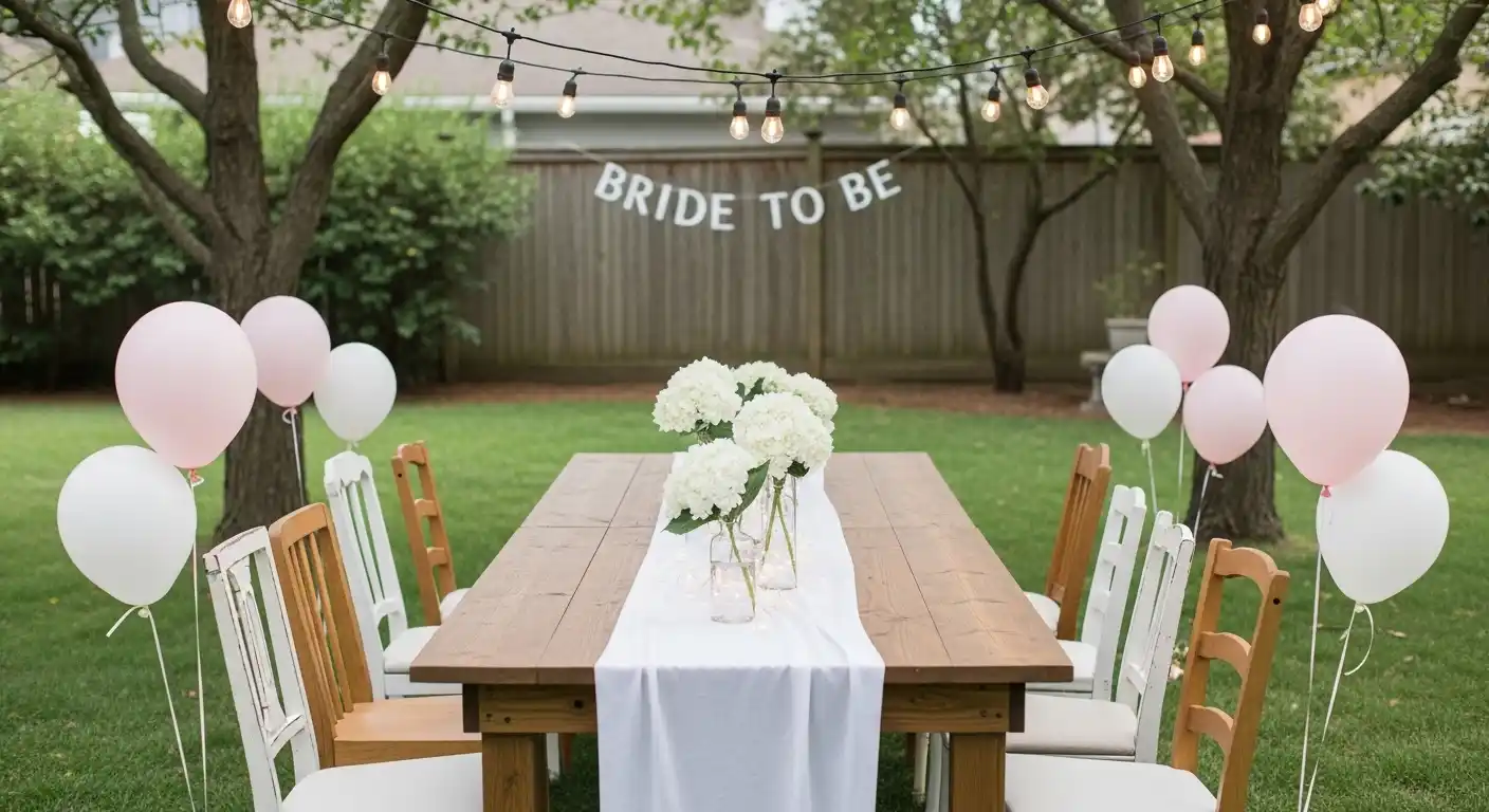 Backyard Bridal Shower Ideas