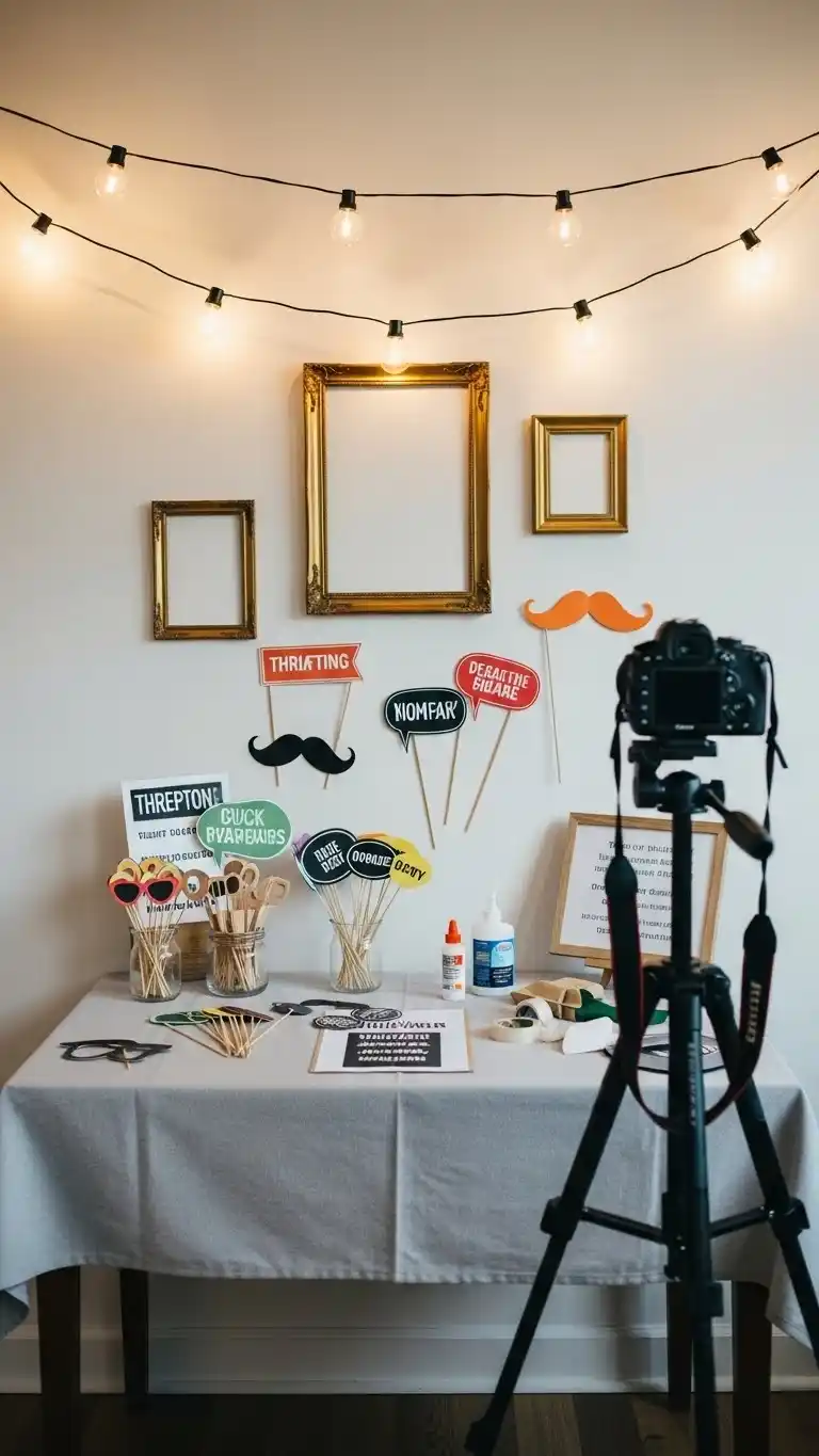 Going Away Party: 13 Fun Ideas to Celebrate in Style 7 DIY Photo Booth with Props