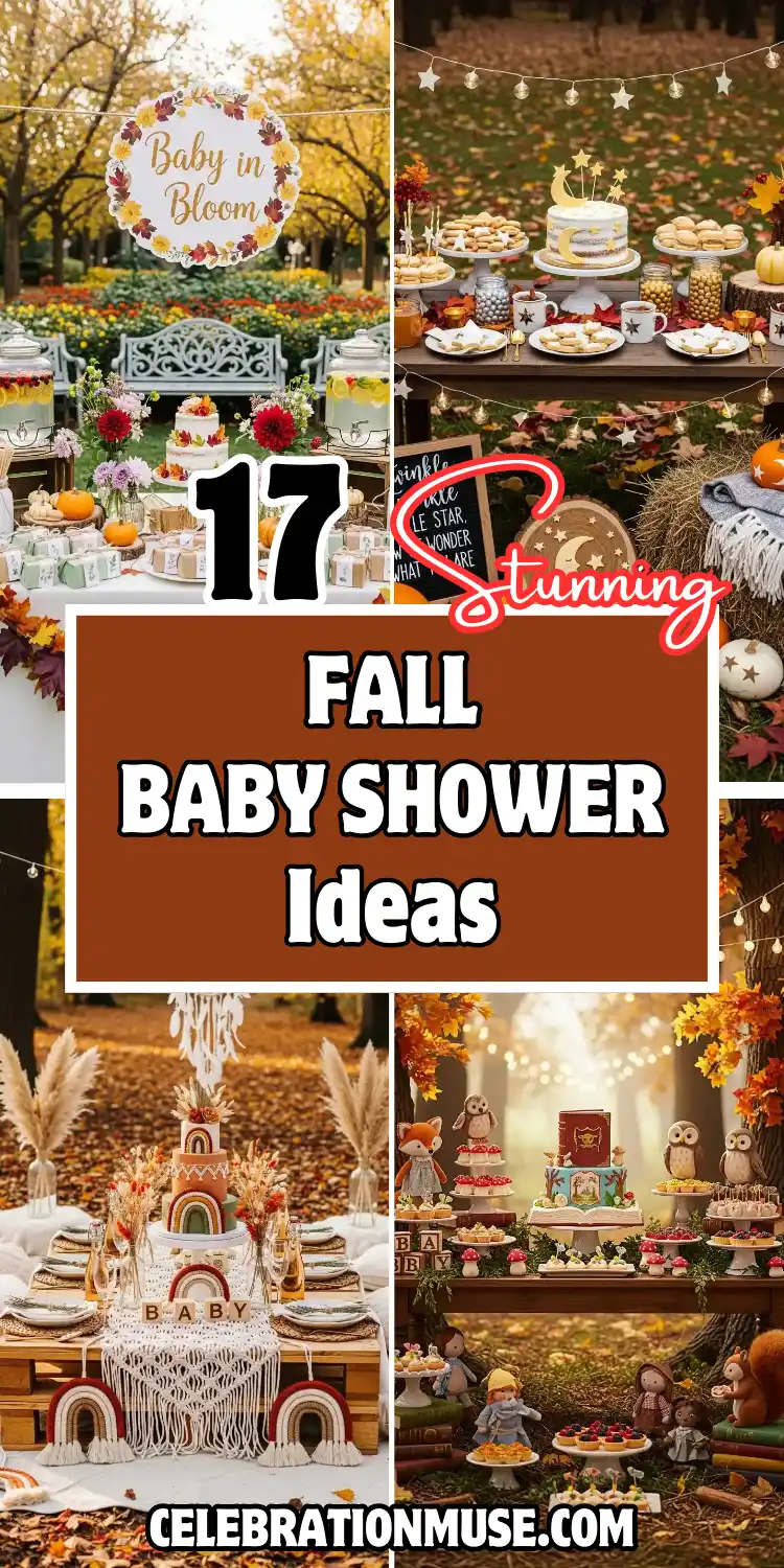Fall Baby Shower Ideas for a Warm & Stylish Celebration 2 Fall Baby Shower