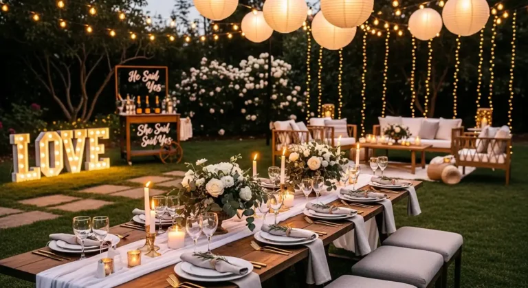 Outdoor Engagement Party Ideas