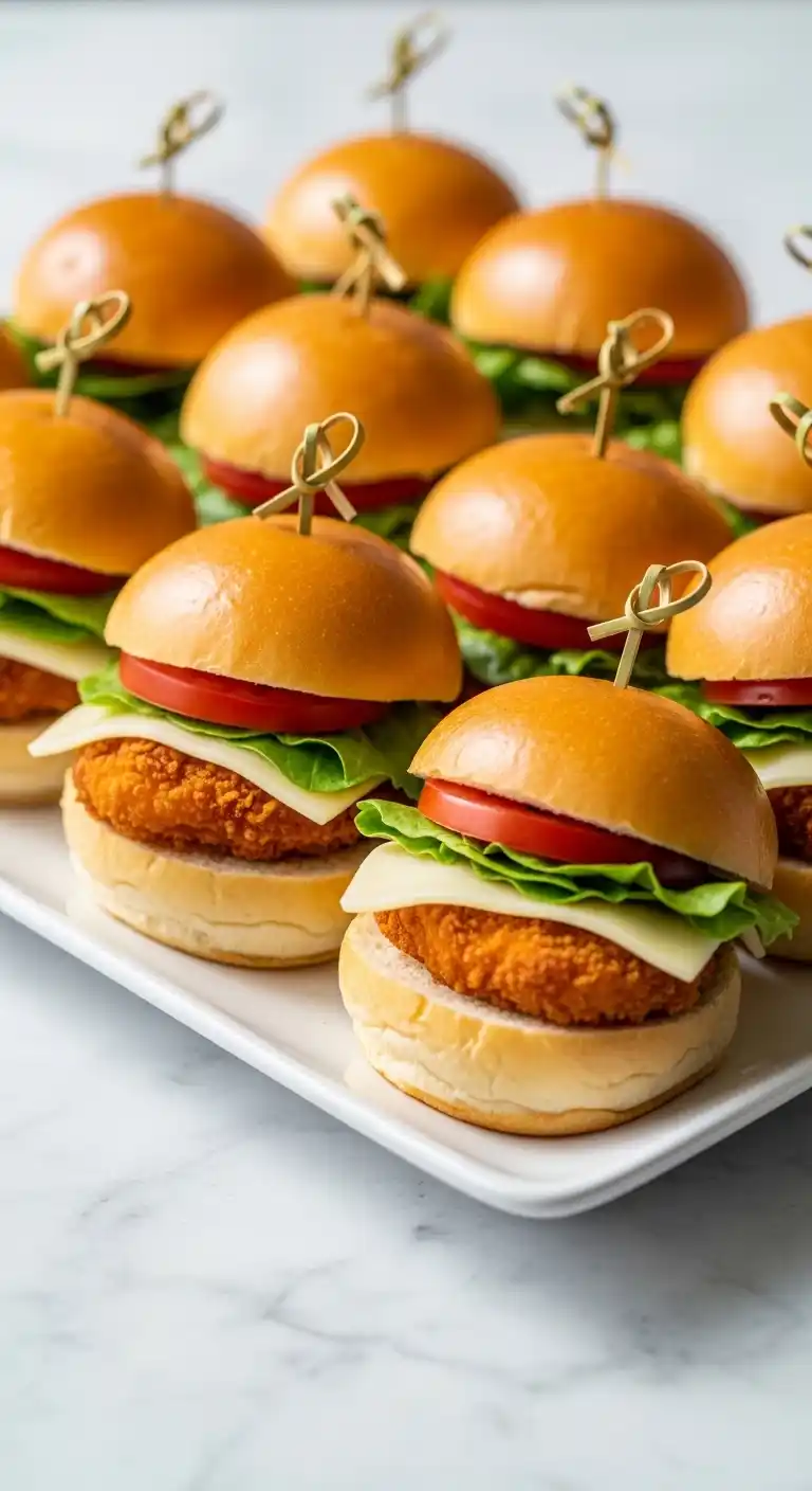 19 Fun Birthday Party Food Ideas Everyone Will Love 5 1. Mini Sandwich Sliders