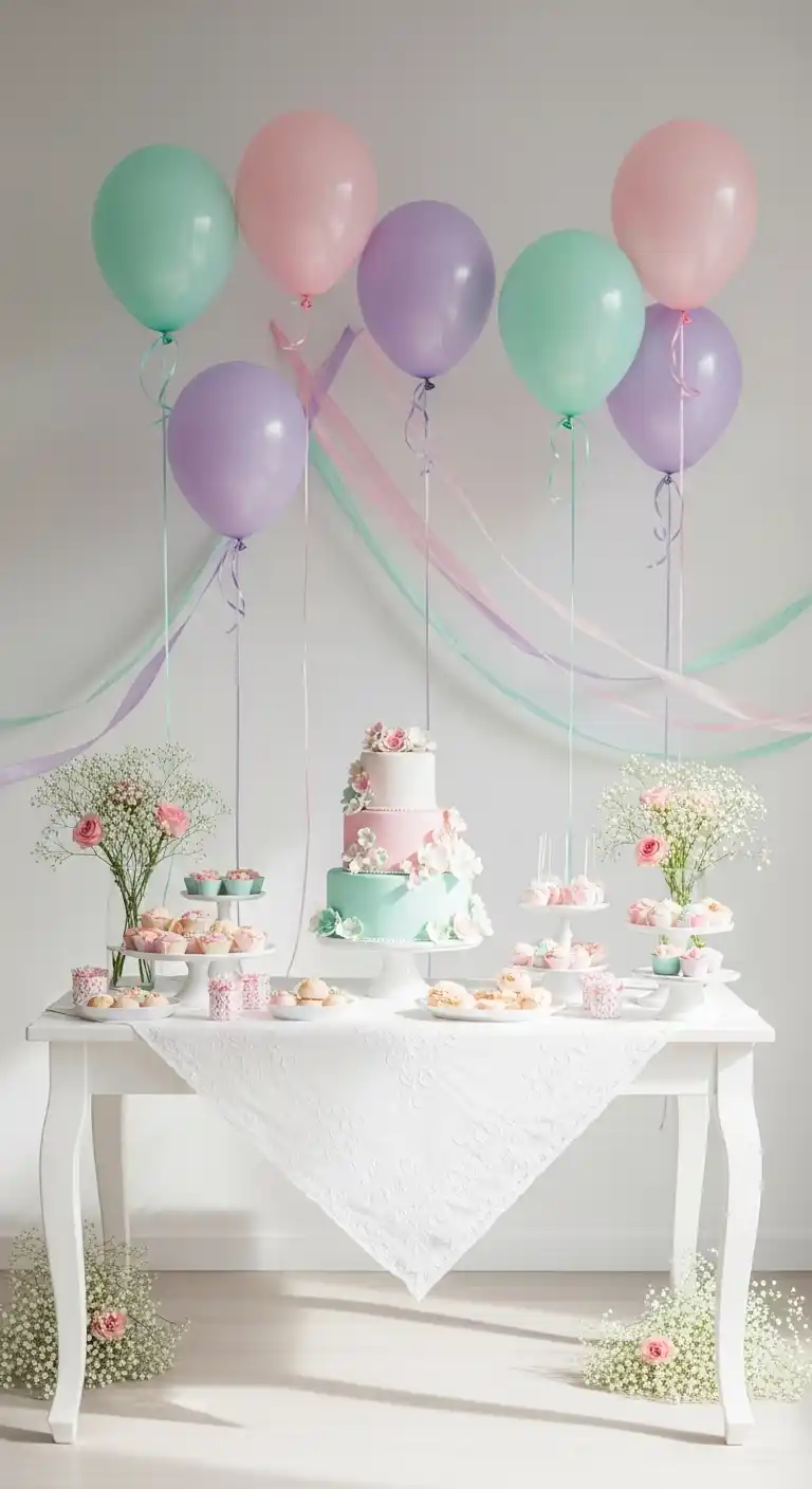 Birthday Party Color Schemes: 21 Fun & Festive Ideas 5 1. Pastel Paradise
