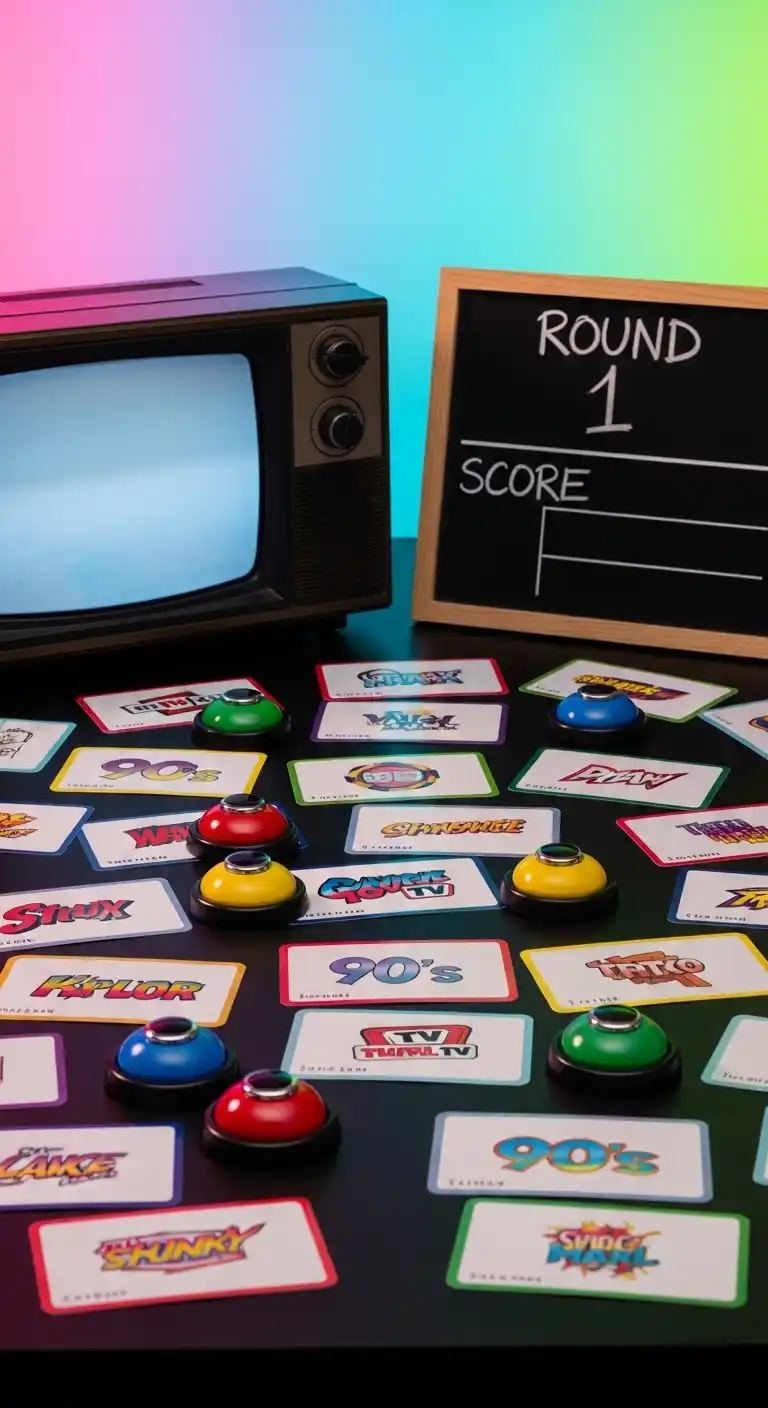 90s Graduation Party Decor That Brings Nostalgia 14 10. 90s TV Show Trivia