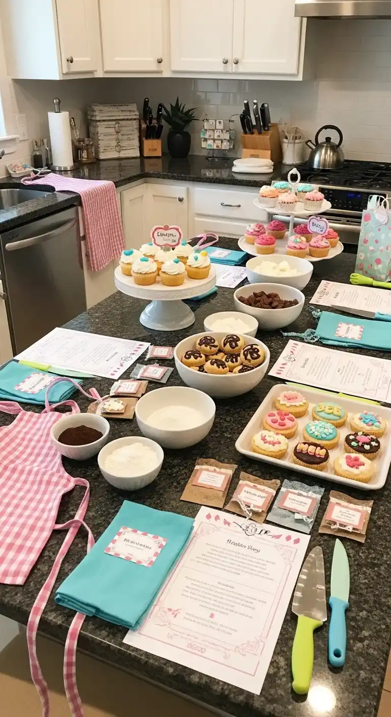 17 Lovely Bridal Shower at Home Ideas 14 10. Baking or Cooking Party at Home