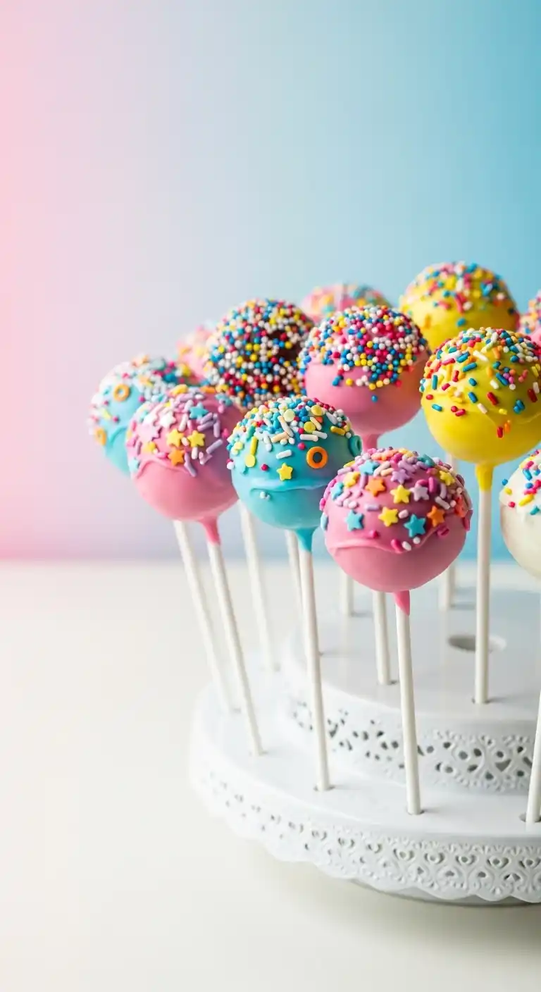 19 Fun Birthday Party Food Ideas Everyone Will Love 14 10. Birthday Cake Pops