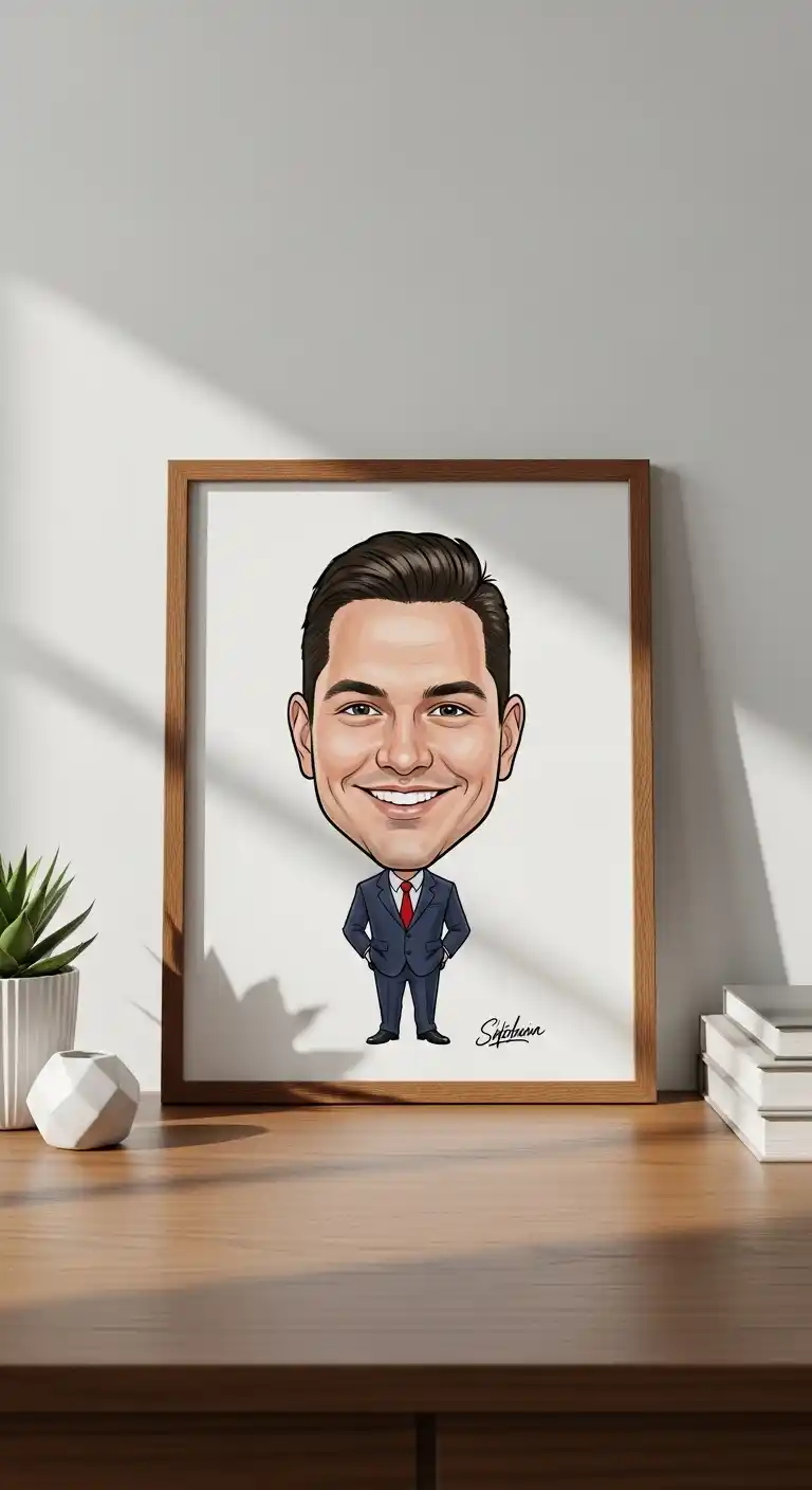 20 Creative Wedding Anniversary Gift Ideas 14 10. Custom Portrait or Caricature