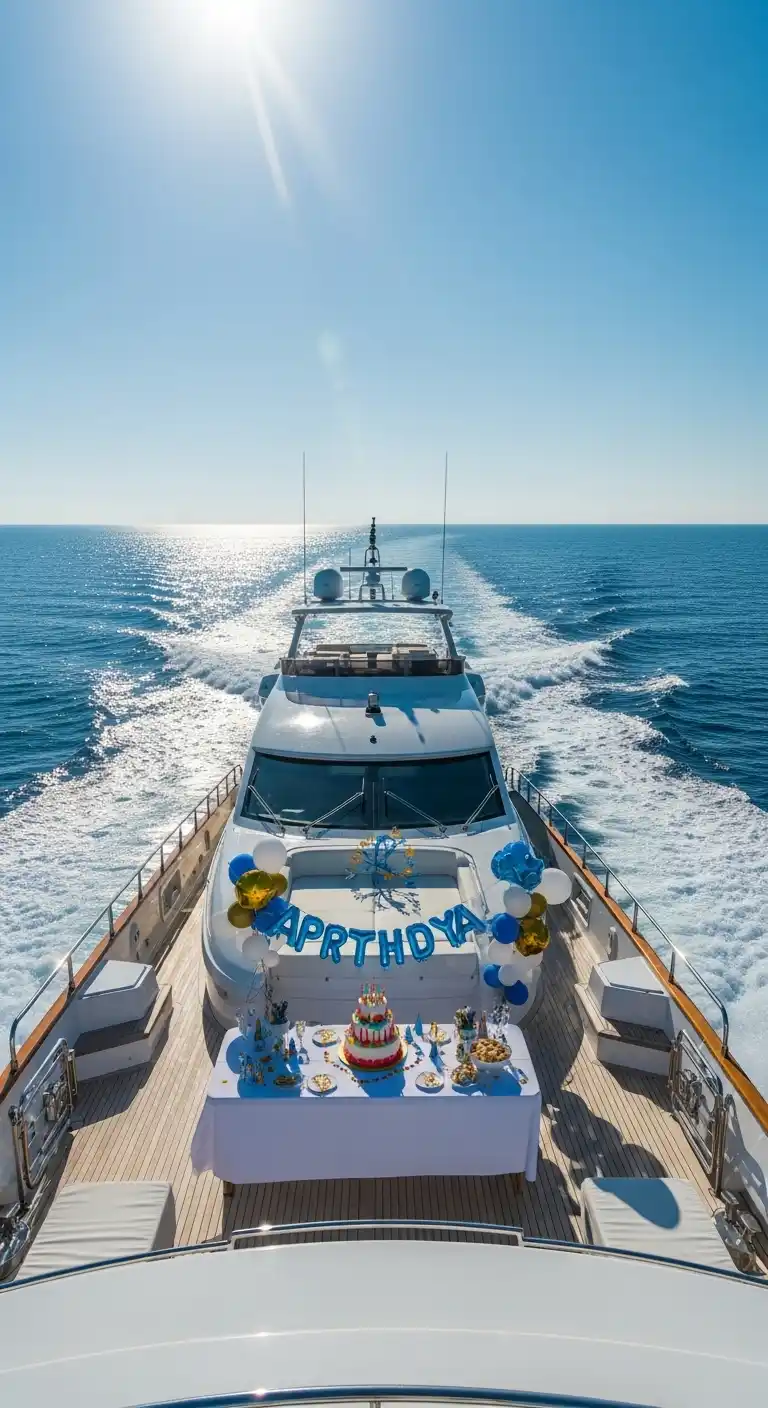 Birthday Party Yacht Planning Tips for a Stylish Bash 14 10. Daytime Scenic Cruise Birthday Party Yacht