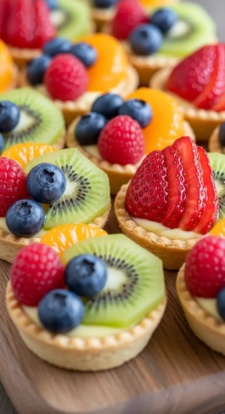 21 Delicious Birthday Party Desserts to Try 14 10. Fruit Tart Variety