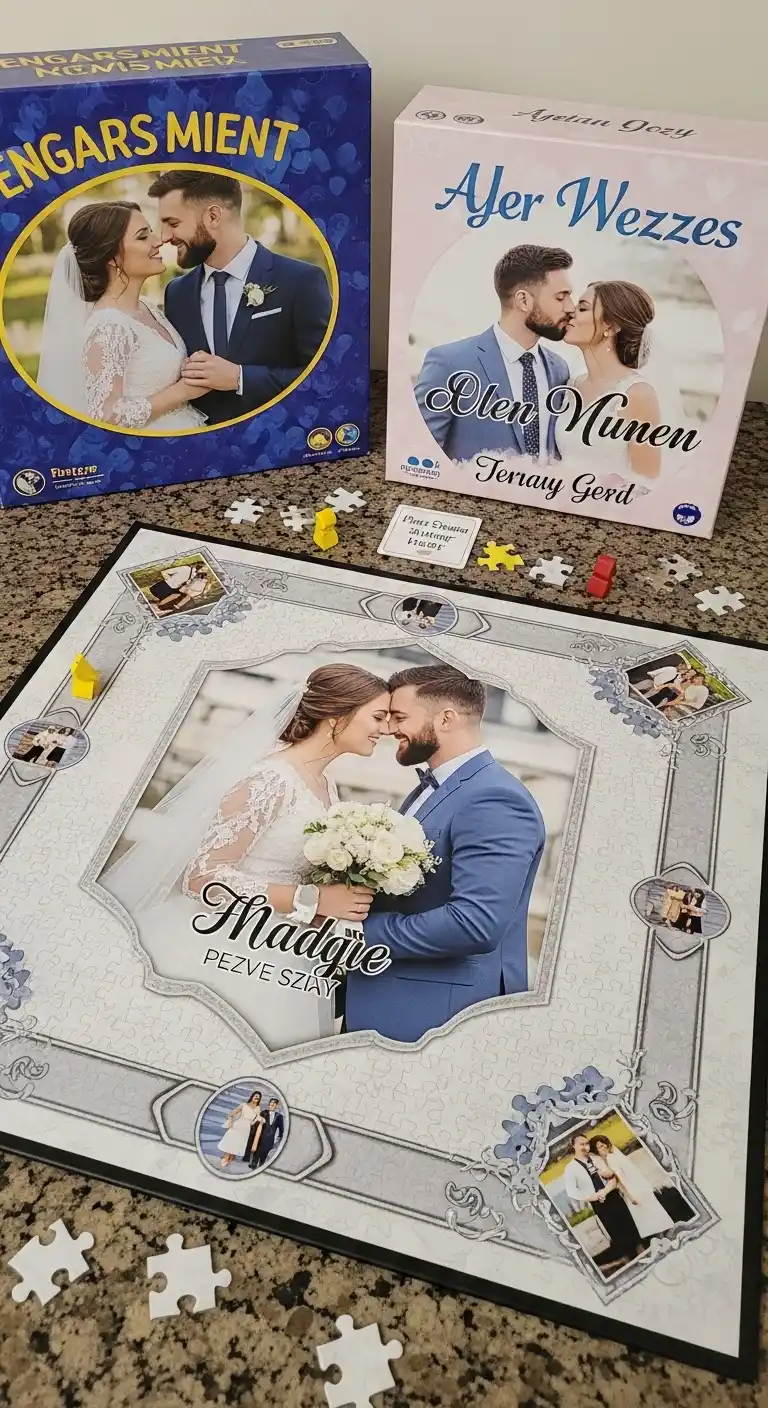 19 Unique Engagement Party Gifts to Impress 14 10. Personalized Board Games or Puzzle Sets