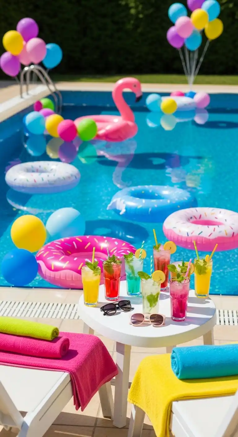 21 Creative Birthday Party Ideas for Teenagers at Home 14 10. Pool Party