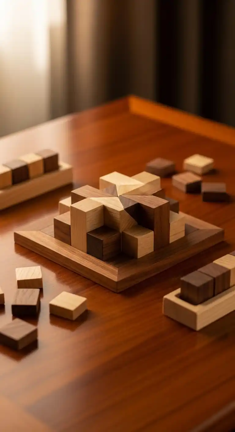 20 Unique 5th Wedding Anniversary Celebration Ideas 14 10. Wooden Puzzle or Game for Two