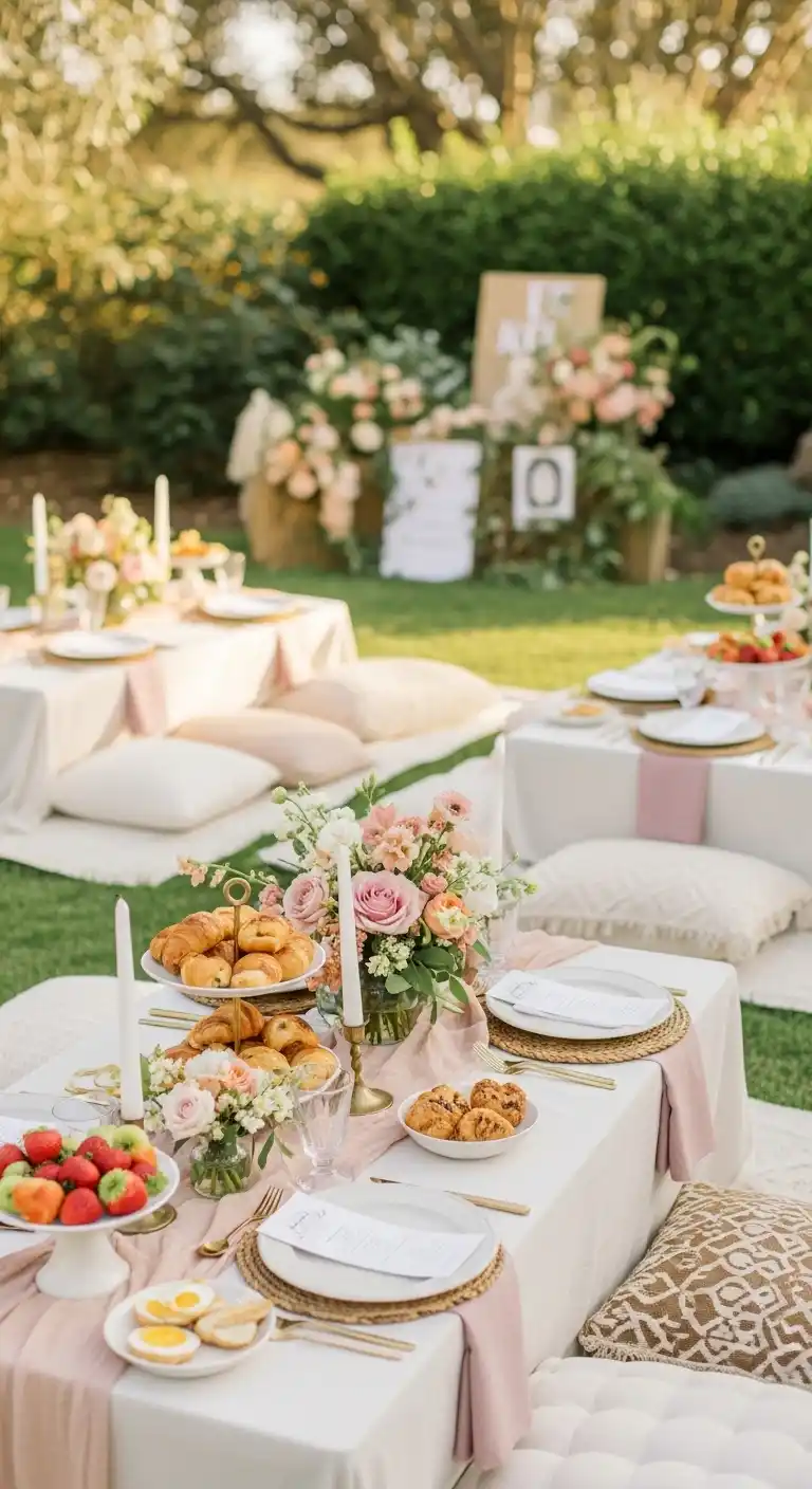 19 Engagement Party Themes You’ll Absolutely Love 15 11. Garden Brunch Gathering