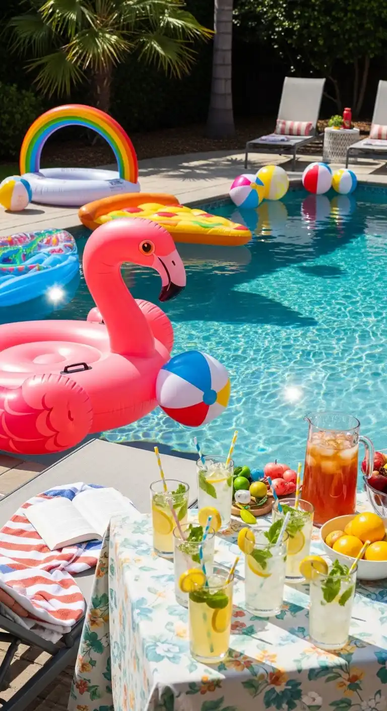 Easy 17th Birthday Party Ideas for Teens 15 11. Pool Party with Fun Games