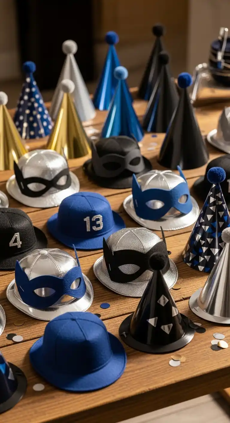 Birthday Party Decorations for Men: 21 Stylish Ideas 15 11. Themed Party Hats or Headgear
