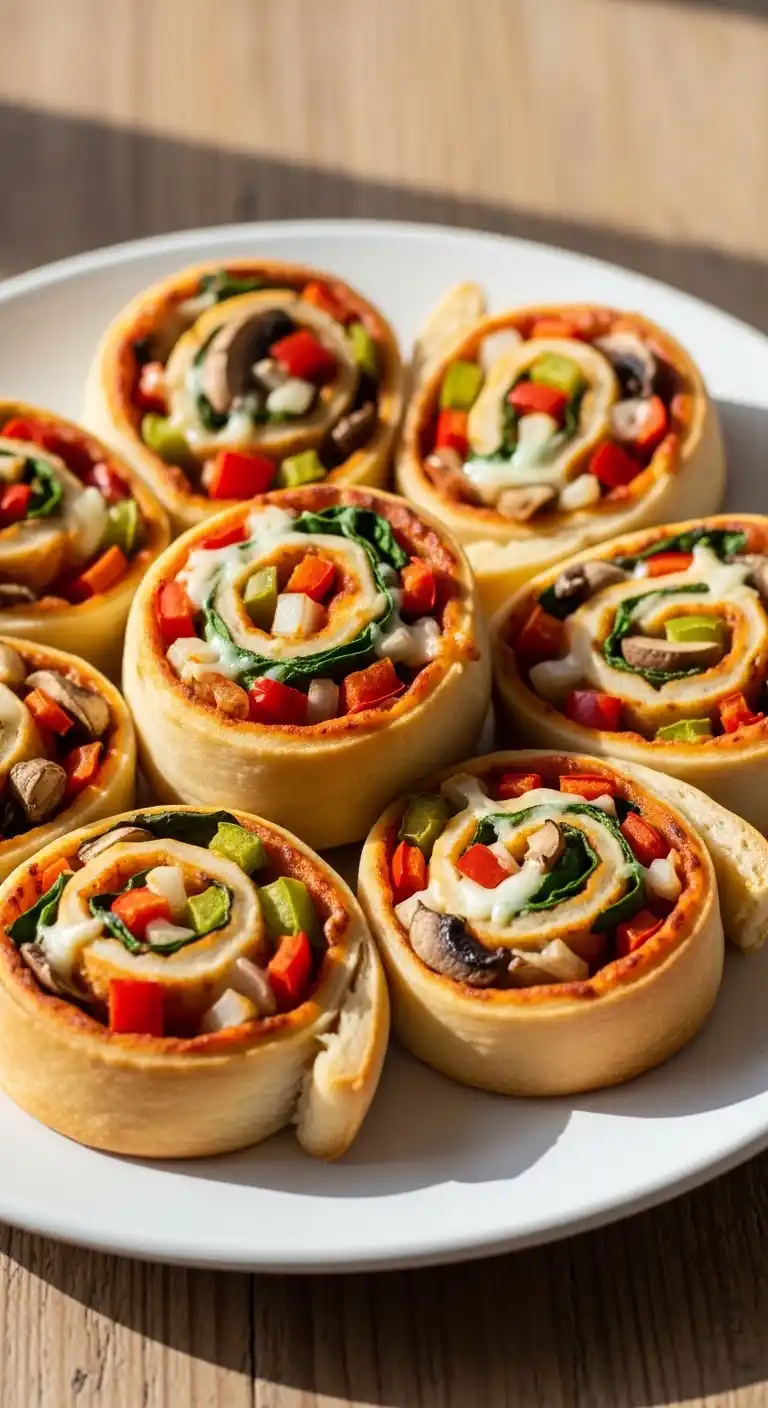 19 Fun Birthday Party Food Ideas Everyone Will Love 15 11. Veggie Pizza Rolls