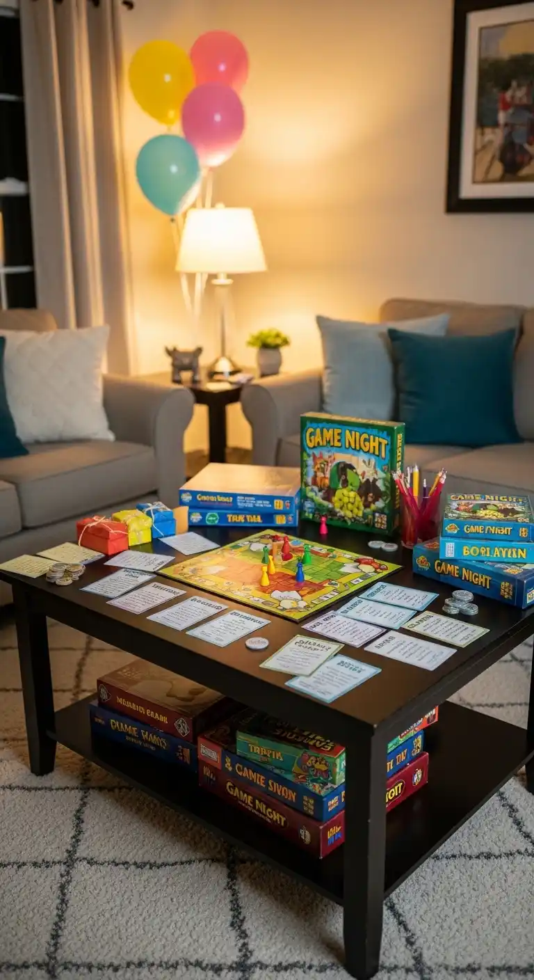 17 Lovely Bridal Shower at Home Ideas 16 12. At-Home Game Night