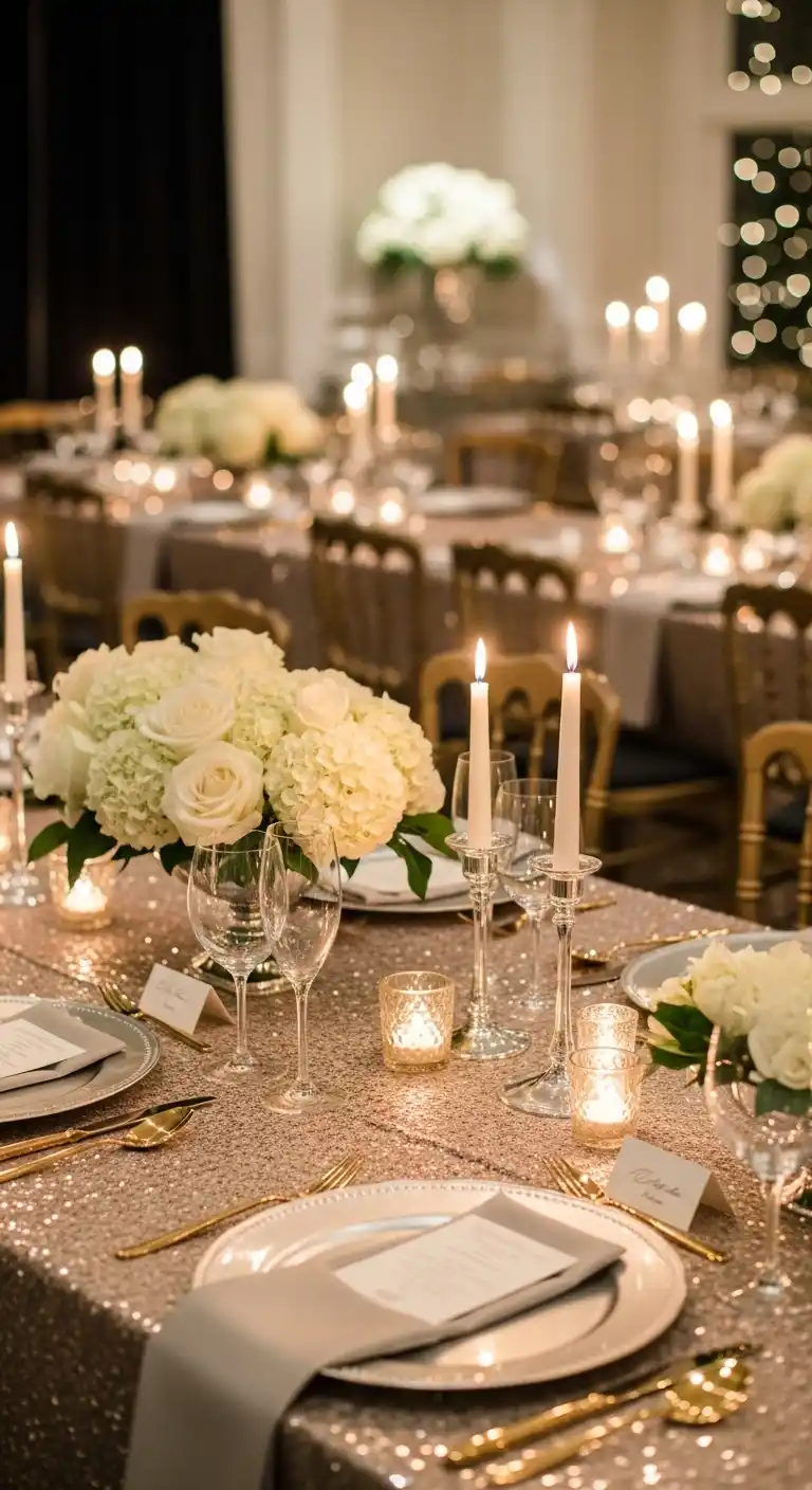 15 Charming Bridal Shower Themes You’ll Adore 16 12. Classic Glam Bridal Shower Themes