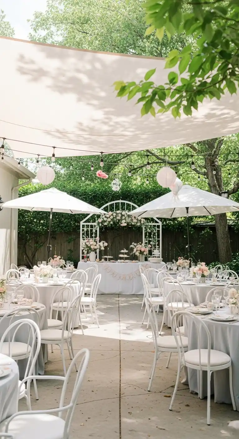 Bridal Shower Tea Party Looks That Delight 16 12. Incorporating a Garden or Outdoor Setting Gracefully